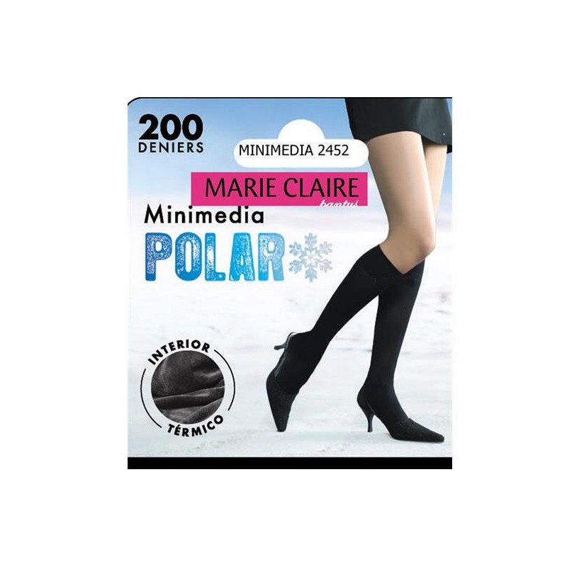 MARIE CLAIRE 2452 ✓ Mini media polar con interior termico