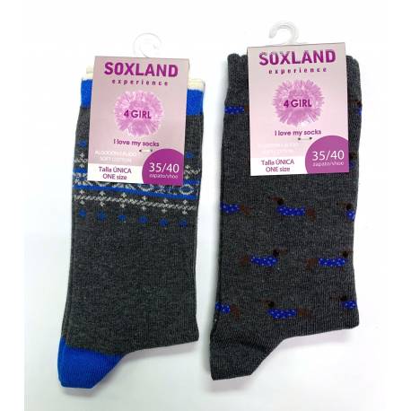 Calcetín Soxland 26027-pack 2