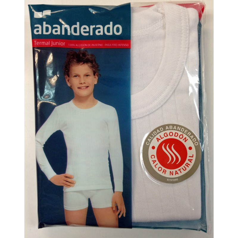 Camiseta interior niño manga larga térmica 8010 - Cosas de bebé