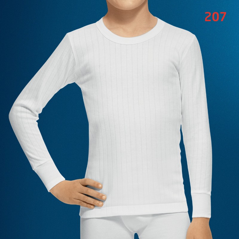 ABANDERADO 207 ✓ Camiseta térmica de niño manga larga algodon
