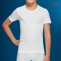 ABANDERADO 202 - Camiseta térmica de niño con canalé manga corta